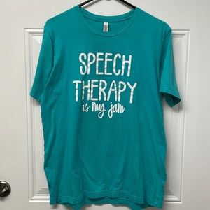 Speech therapy T-shirt